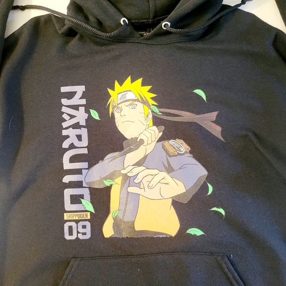 Naruto Shippuden 09 Black Hoodie - Picture 2 of 5